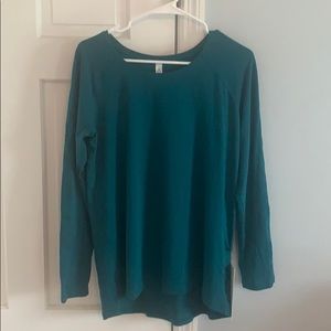 Lululemon Emerald Long Sleeve NWT size 8